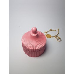 Dekoratif Pembe Mumluk - Takılık