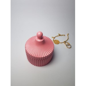 Dekoratif Pembe Mumluk - Takılık