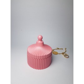 Dekoratif Pembe Mumluk - Takılık