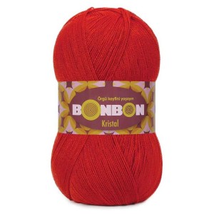 BONBON KRİSTAL Alev Kırmızı 5'li Paket 98211