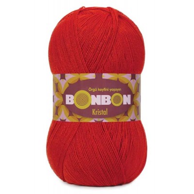BONBON KRİSTAL Alev Kırmızı 5'li Paket 98211