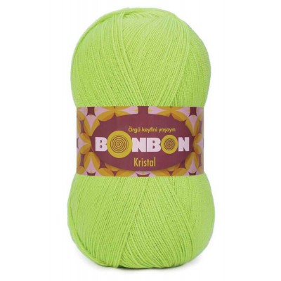 BONBON KRİSTAL 98228 Fıstık Yeşili 5'li Paket 