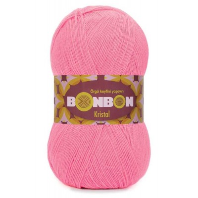 BONBON KRİSTAL Gül Pembe 5'li Paket 98303