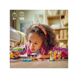 LEGO® Friends Yaratıcı Plaj ve Seyahat Bavulu 42672 - 5 Yaş ve Üzeri Çocuklar için Mini Bebek İçeren Yaratıcı Oyuncak Yapım Seti (188 Parça)