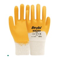 BEYBİ KN250 PAMUK NİTRİL ELDİVEN 288 Adet