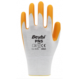 BEYBİ PN5 POLYESTER ÖRME NİTRİL ELDİVEN (288 adet)