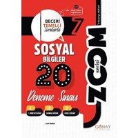 Günay Yayınları 7. sınıf Sosyal Bilgiler 20'li Branş Denemeler