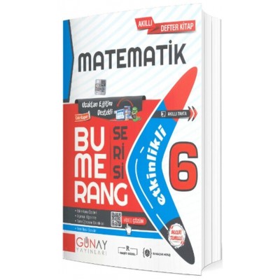 Günay Yayınları 6. SINIF Bumerang Etkinlikli Matematik