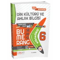 Günay yayınları 6. SINIF Bumerang Etkinlikli  Din Kültürü ve Ahlak Bilgisi 