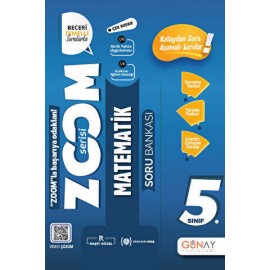 Günay yayınları 5.SINIF Zoom Serisi Matematik Soru Bankası