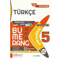 Günay yayınları 5.SINIF Bumerang Etkinlikli Türkçe