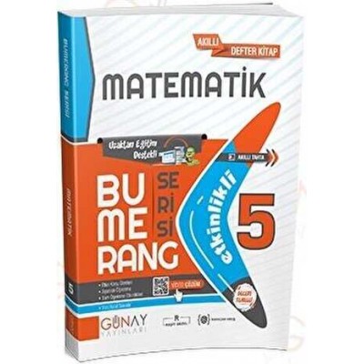 Günay yayınları 5.SINIF Bumerang Etkinlikli Matematik