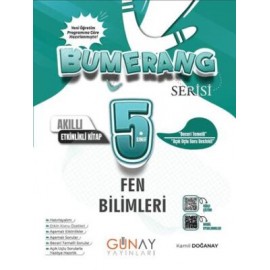 Günay yayınları 5.SINIF Bumerang Etkinlikli Fen Bilimleri